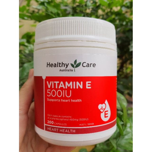 (date 2027) Viên uống Vitamin E - Healthycare Úc - Mẫu mới