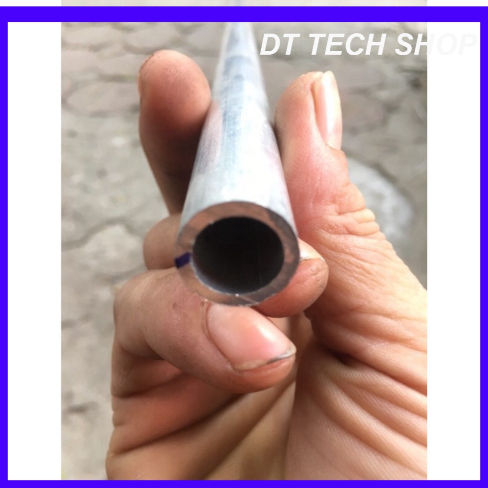ỐNG NHÔM D16mm Dày 2mm( lỗ trong 12mm ) DÀI 3 MÉT (cắt thành 3 đoạn 1 mét)