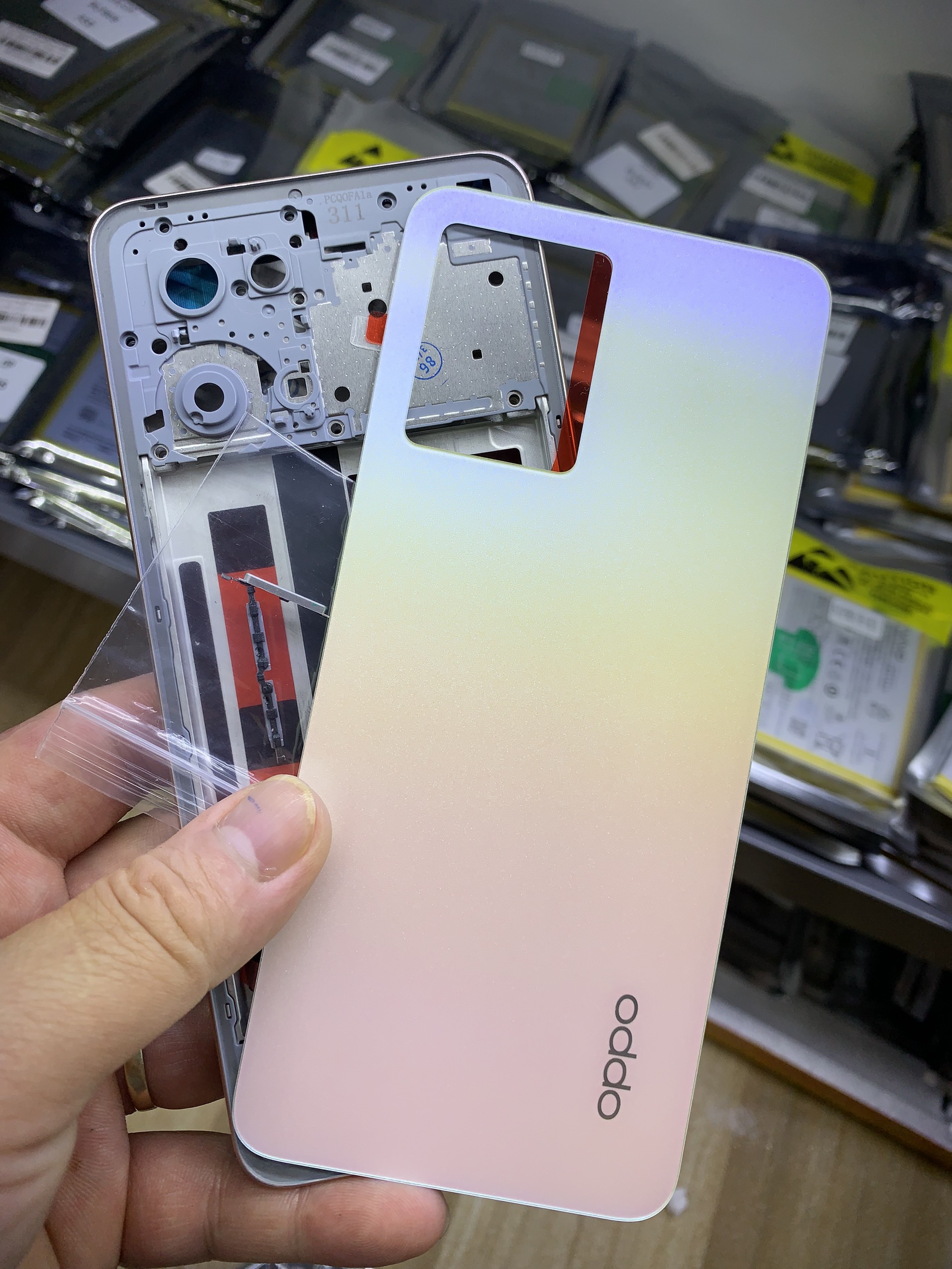 Bộ xương vỏ zin reno 8 - 4G