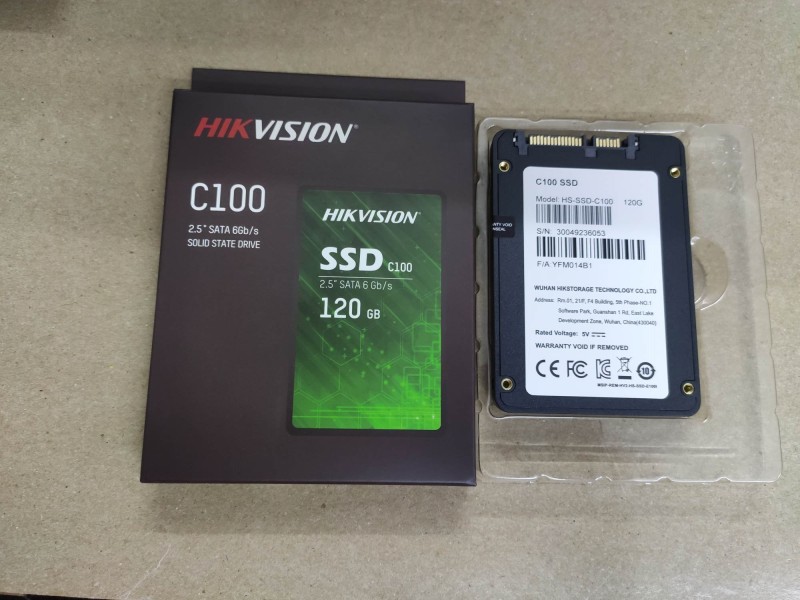 Bảng giá Ổ Cứng SSD Hikvision 120GB Storage C100 - Hàng Chính Hãng Phong Vũ