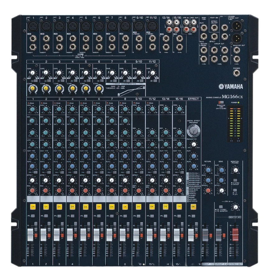 Mixer Karaoke Yamaha MG166CX