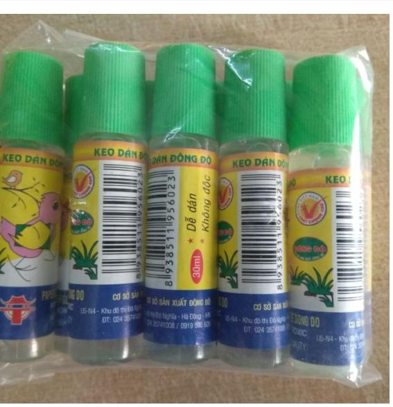 40 lọ keo dán giấy đẹp ( 4 túi )