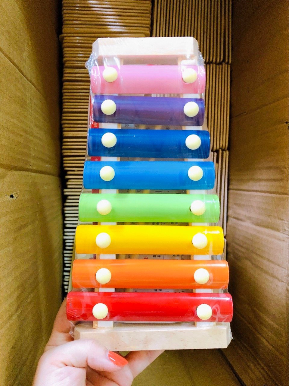Đồ chơi gõ đàn xylophone 8 thanh vui nhộn cho bé