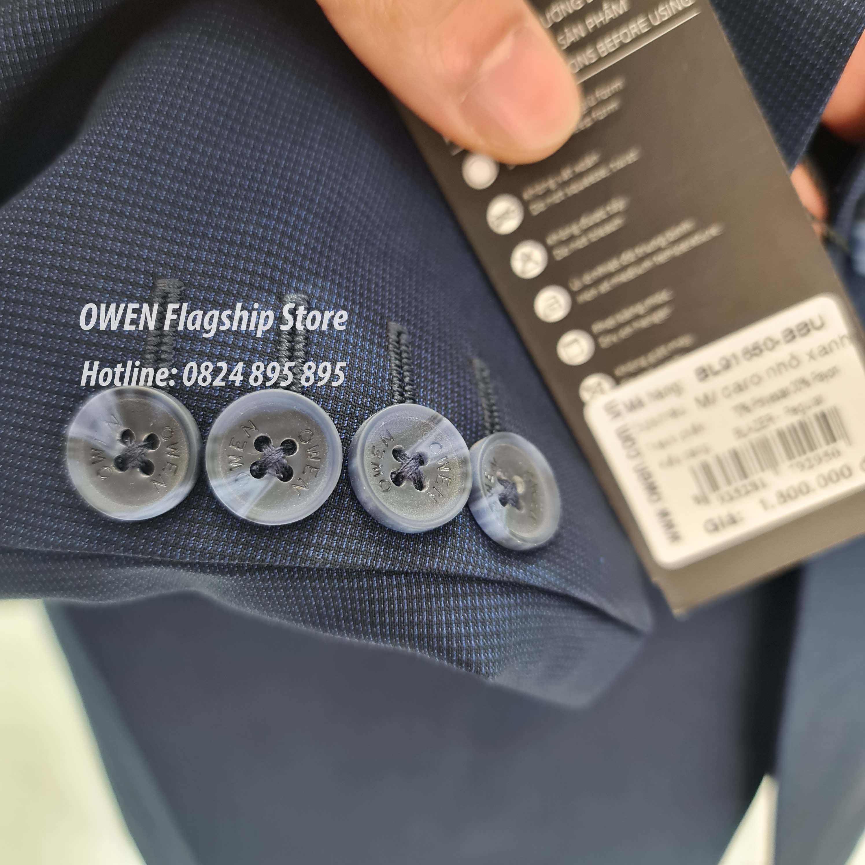 Áo Blazer OWEN nam công sở dáng REGULAR mã BL91650