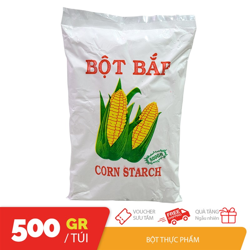 Túi 500gr bột bắp xay mịn loại 1