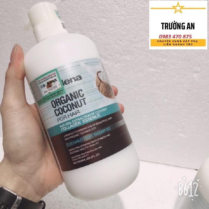 Dầu gội và xả tinh chất dừa