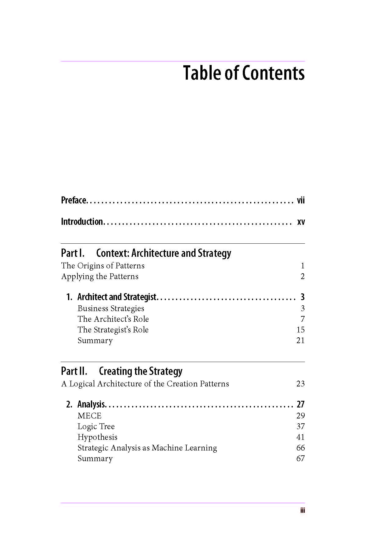 Technology Strategy Patterns