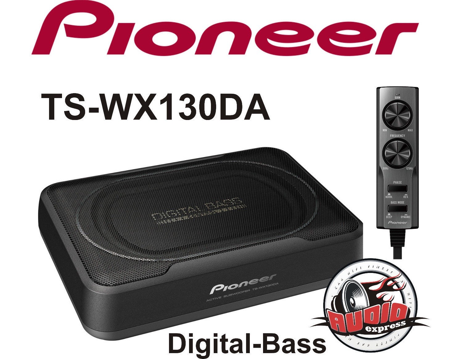 [Kho Hải Phòng] Loa Sub Siêu Trầm PIONEER TS-WX130DA Loa Sub Điện Công Suất 160W Cực Khoẻ Để Gầm Ghế Ô Tô Xe Hơi