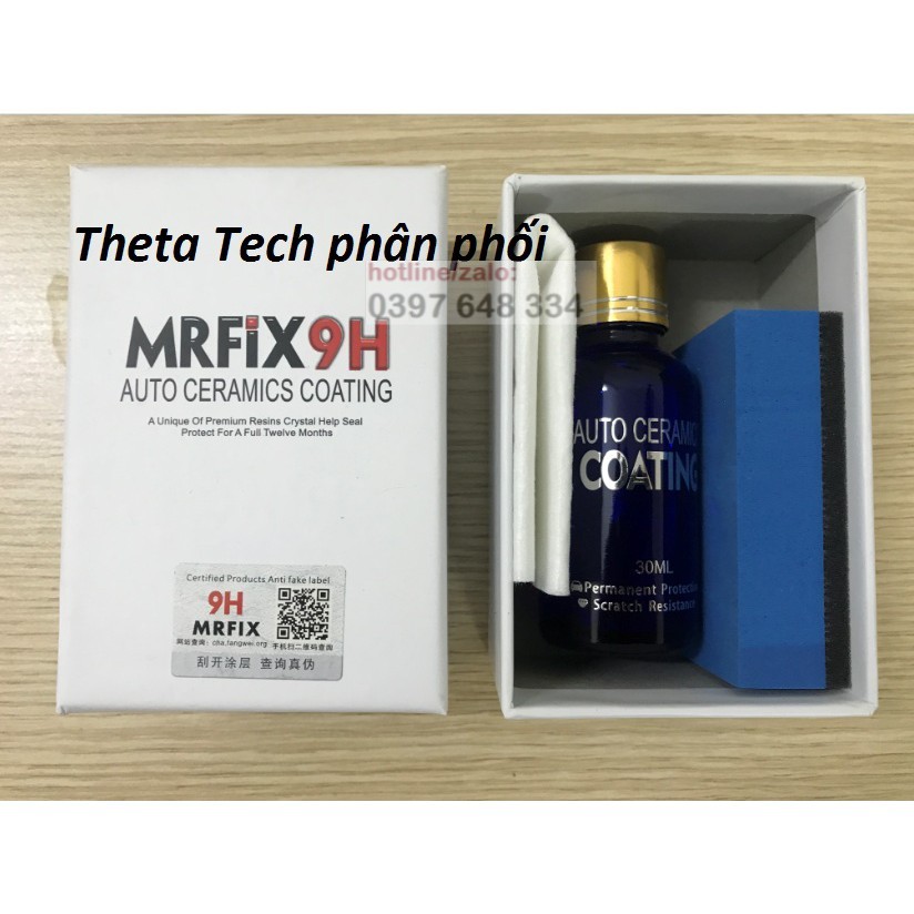 Lọ phủ ceramic thương hiệu đức - mrfix 9h cao cấp