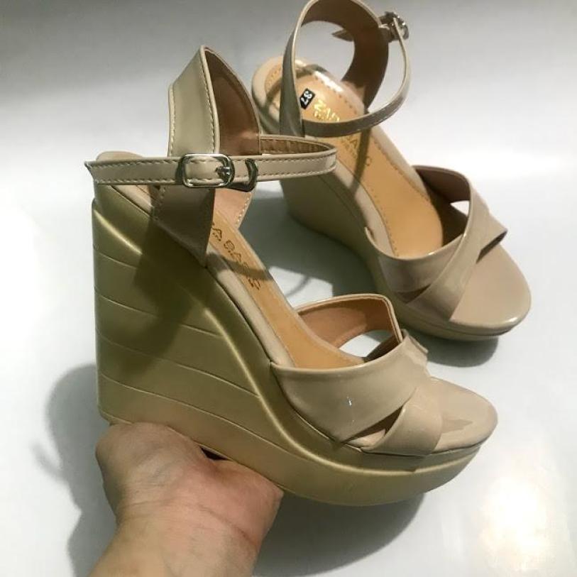 Giày xuồng 12p quai chéo MS38 giá rẻ
