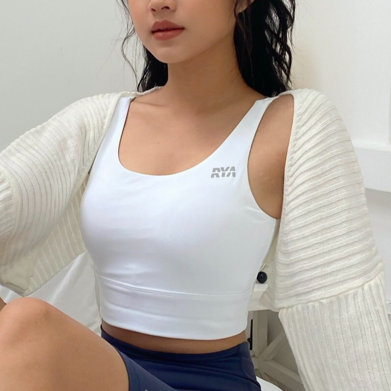 Áo ngực thể thao RYACTIVE - POWER SPORTBRA White