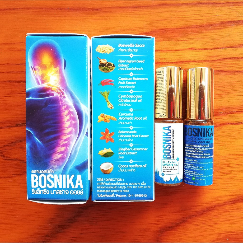 [HCM]Dầu Bi Lăn Thảo Dược Bosnika