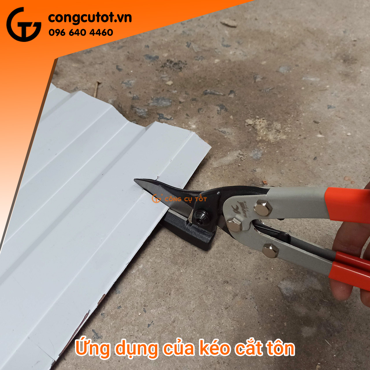 Kéo cắt tôn Kapusi Nhật Bản 10inch