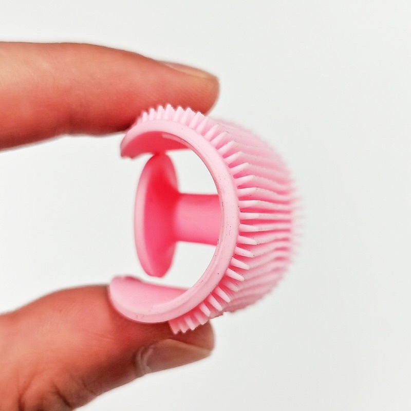 Miếng Cọ Rửa Mặt Tẩy Tế Bào Chết Silicon