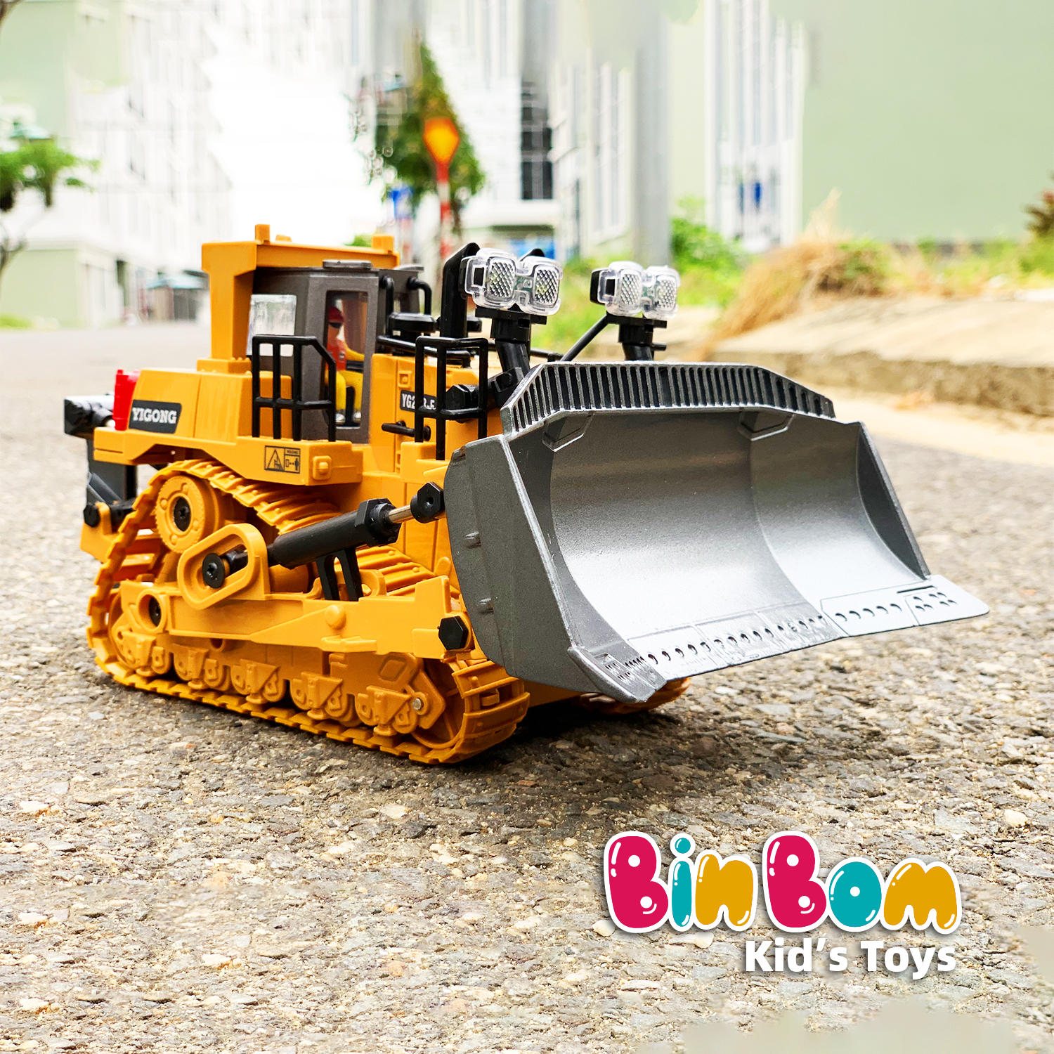 Bộ 3 xe công trình điều khiển