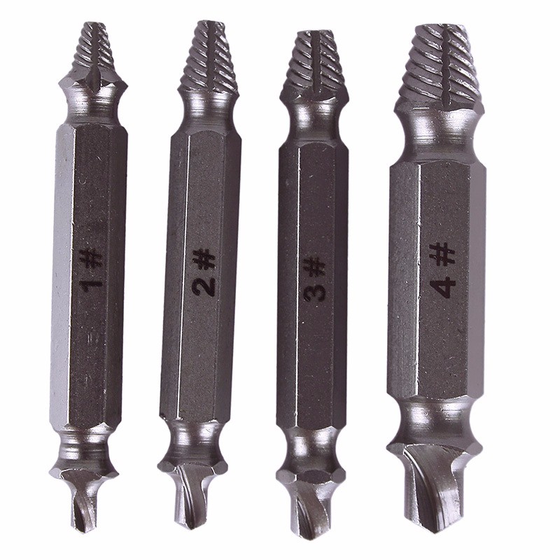 [Hcm]Set of 4 Speed Out Drill Bits