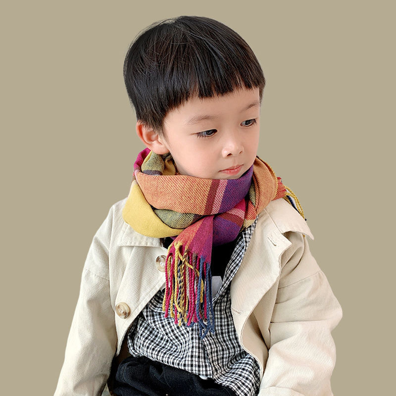 Khăn len choàng giữ ấm cho bé (N00974)