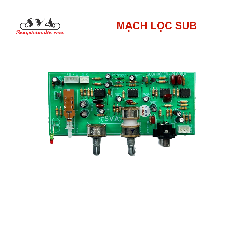 MẠCH LỌC SUB - MẠCH LỌC TÍN HIỆU - JBL 835 - 1 MẠCH