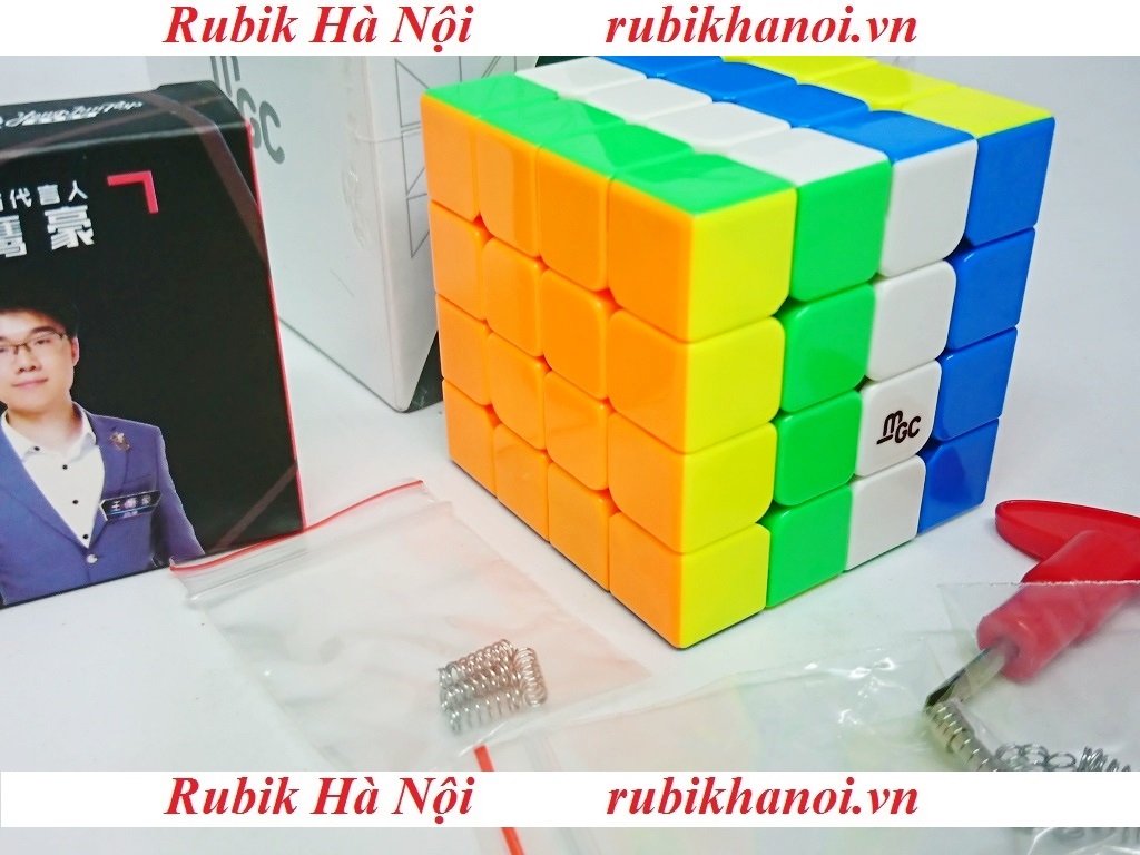 Rubik 4x4 YongJun MGC Stickerless Có Nam Châm Cao Cấp