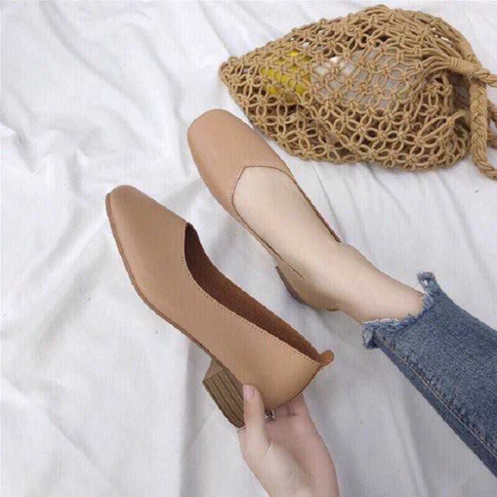 C3 - Giày nữ, giày búp bê đế 3cm