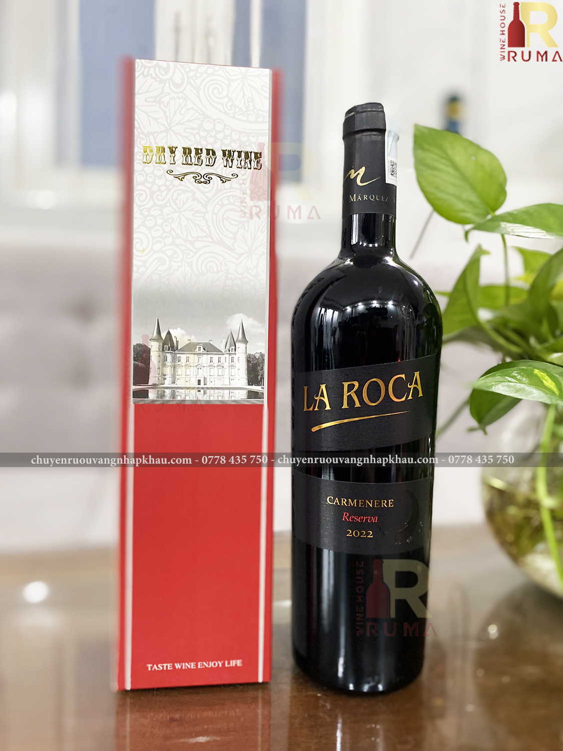 Vang Chile La Roca Reserva nhập khẩu chính hãng
