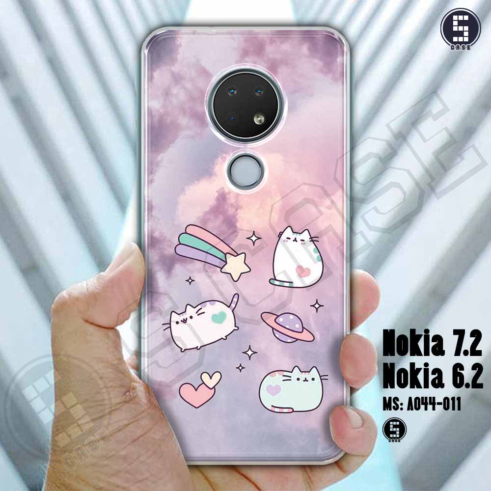 Ốp lưng cho Nokia 6.2 hình Cute Cat A044-011