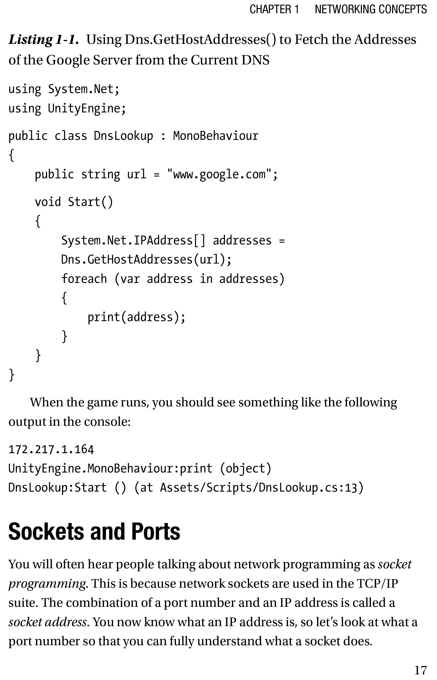 Sách Unity Networking Fundamentals Creating Multiplayer Games with Unity