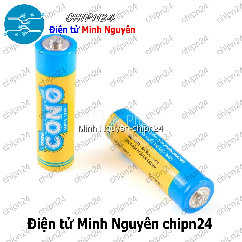 [6 viên] (F229.1) Pin AA Con Ó Pinaco (Pin 2A, Pin tiểu, Pin đũa) - HH001974