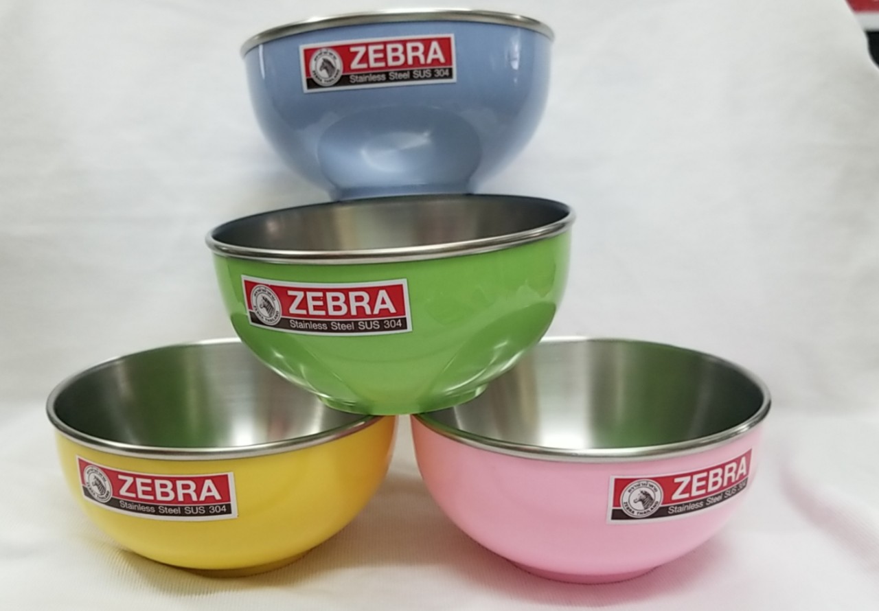 CHÉN INOX  2 LỚP ZEBRA 11 CM
