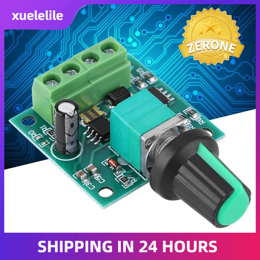 DC 1.8-12V 2A Low Voltage Electric Motor Speed Controller PWM Motor Speed Regulator Tool Equipm