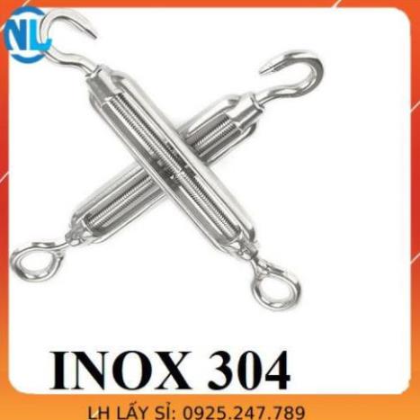 Tăng đơ dây cáp phi [ 5mm - 10mm ] INOX cáp thép giá sỉ