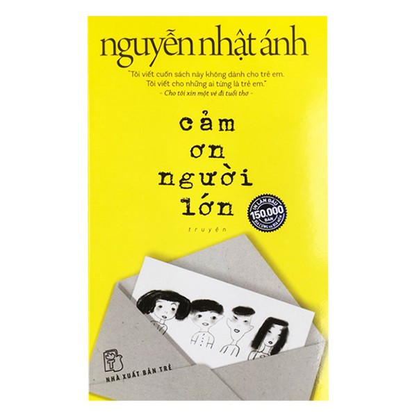 Sách - cảm ơn người lớn - nguyễn nhật ánh - nxb trẻ