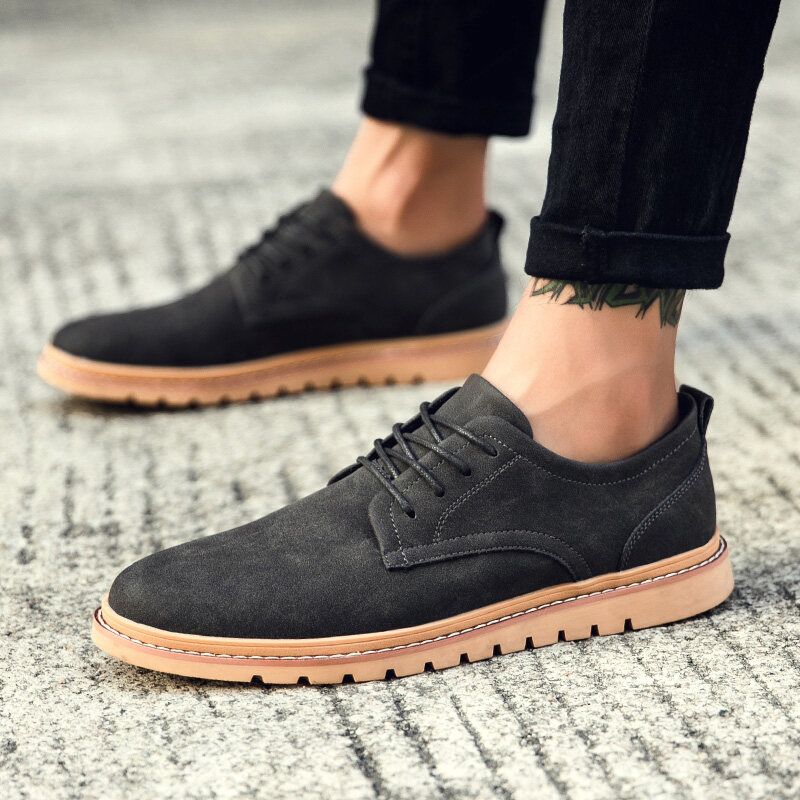 Giày Tây Da Lộn Nam Clarks - Durston Lace826