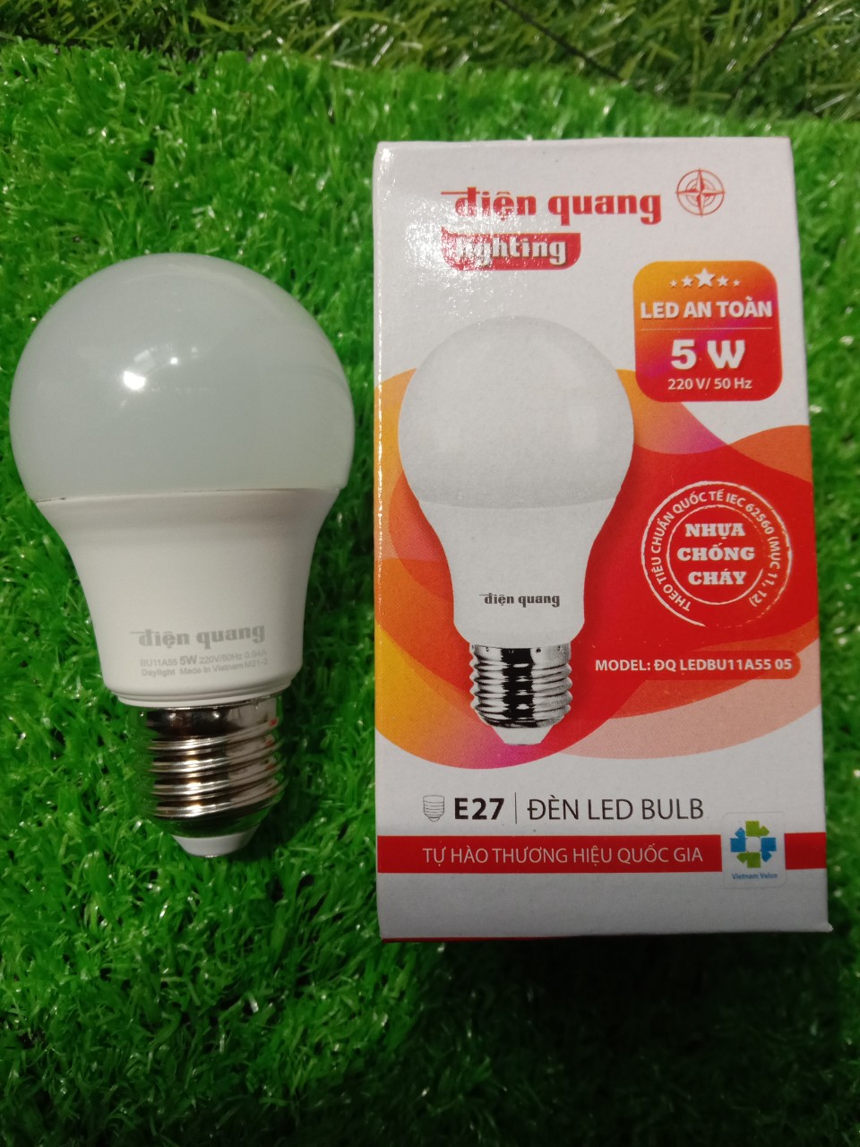 Combo 3 bóng đèn LED 5w-7w-9w Điện Quang