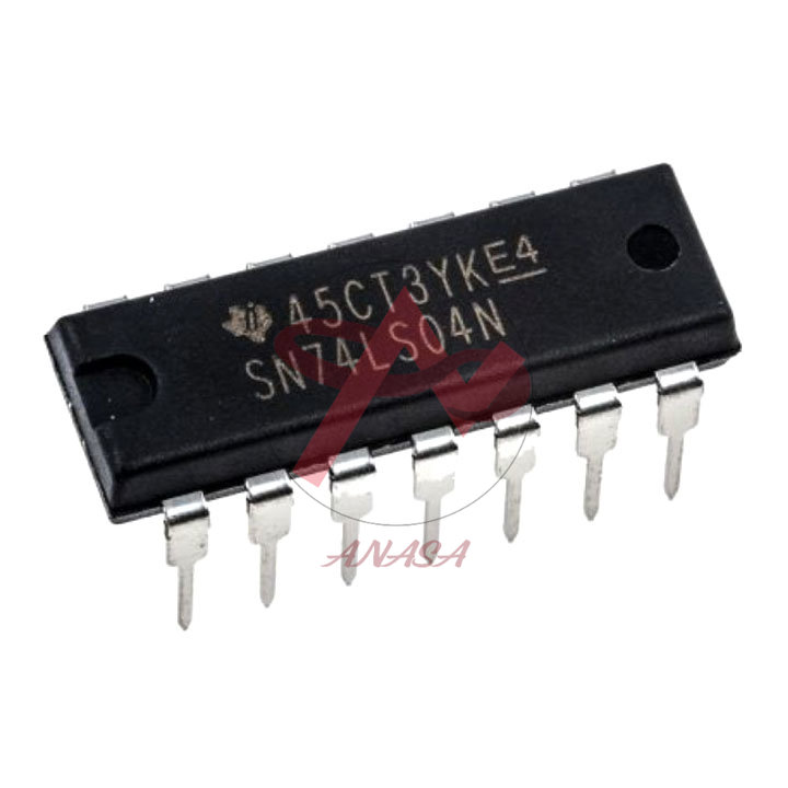 Ic logic 74ls04 dip14