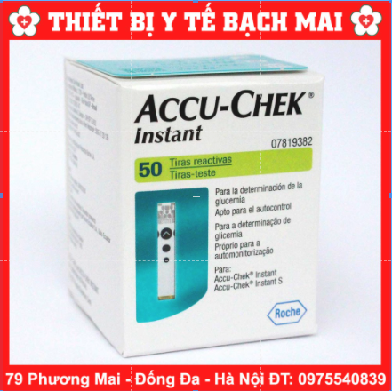 Que thử đường huyết accu-chek instant - sản xuất tại mỹ