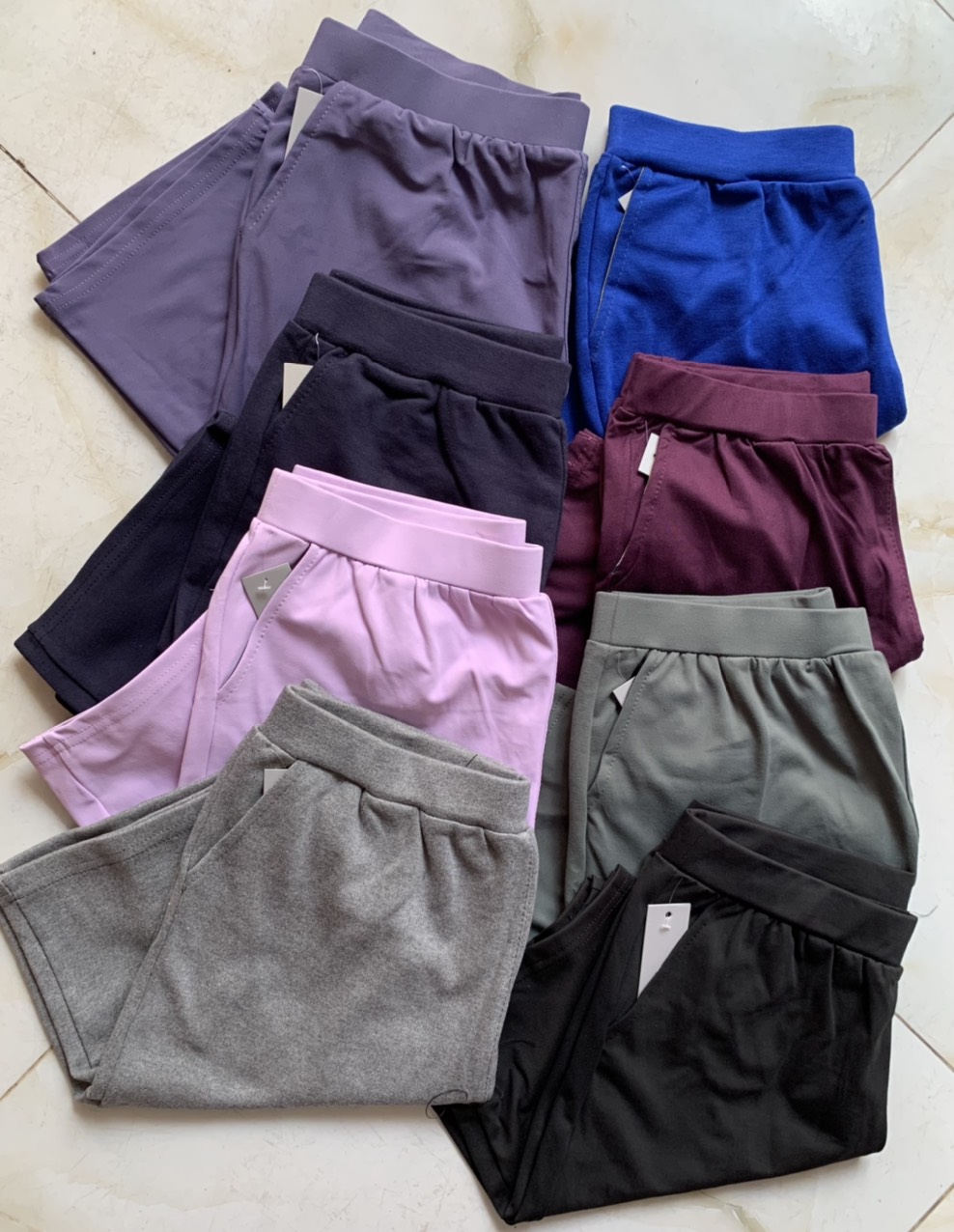 quần short ngố nữ chất thun cotton co giản 4 chiều mềm mịn