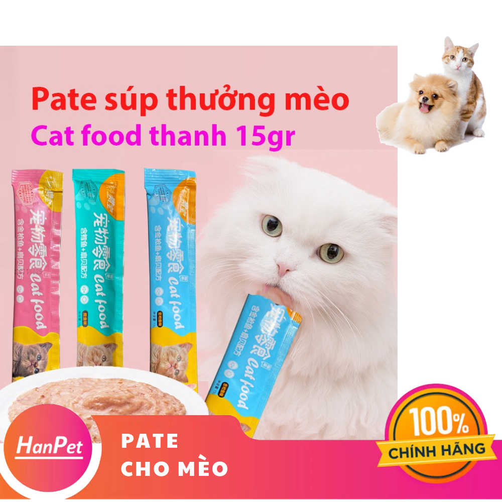 Thanh pate cho mèo 15gr