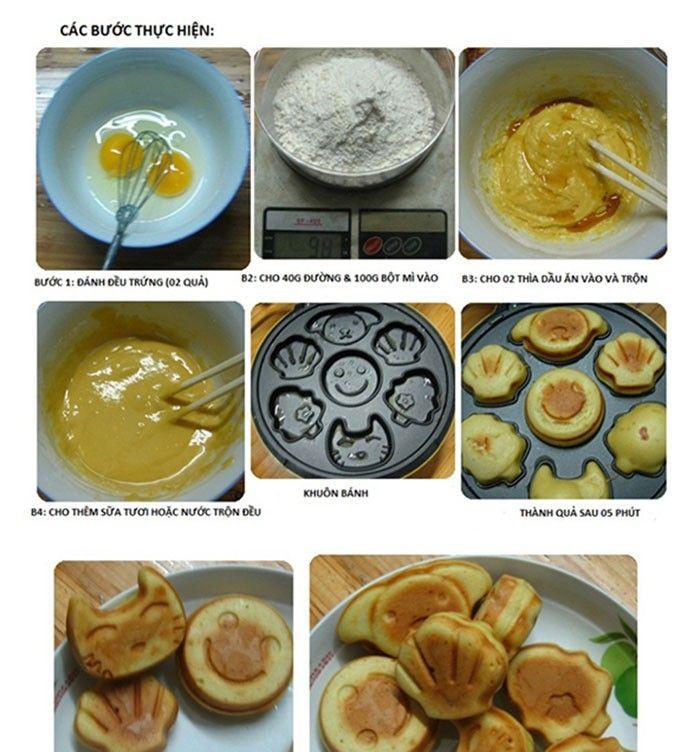 Máy nướng bánh cao cấp hình thú