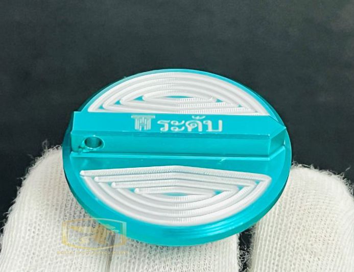 Nắp che Sên Kiểng Cacte mẫu TH RIN Thái nhôm CNC lên màu rất đẹp bền gắn Sirius Wave Dream Blade RSX nhiều màu lựa chọn