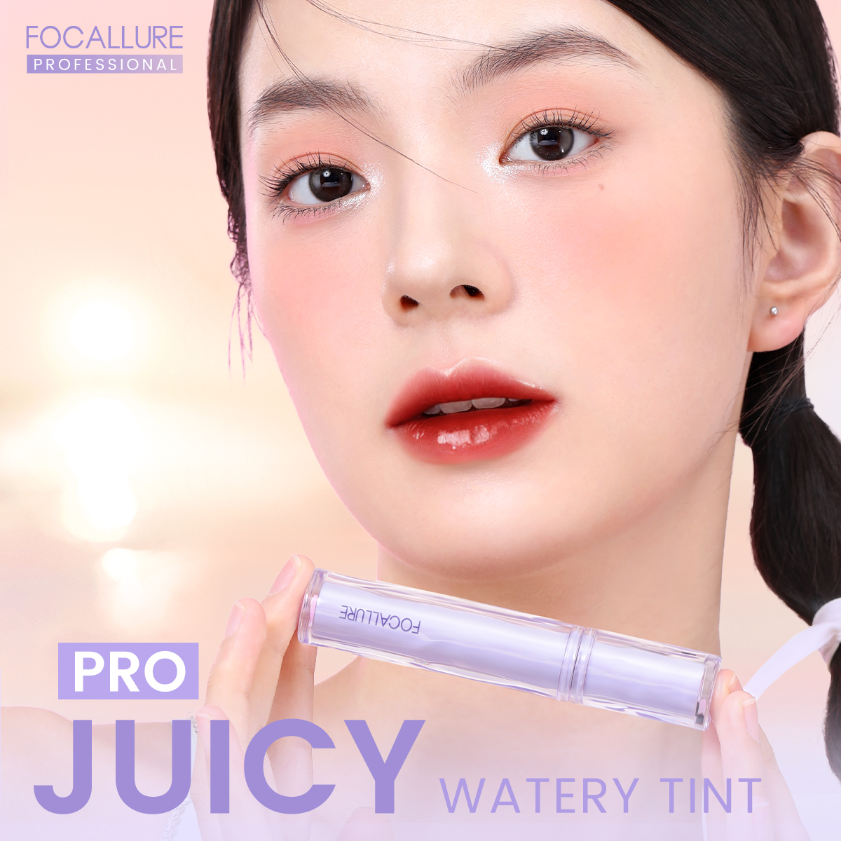 FOCALLURE Son Tint Siêu Căng Bóng Mọng Nước Lâu Trôi 2g