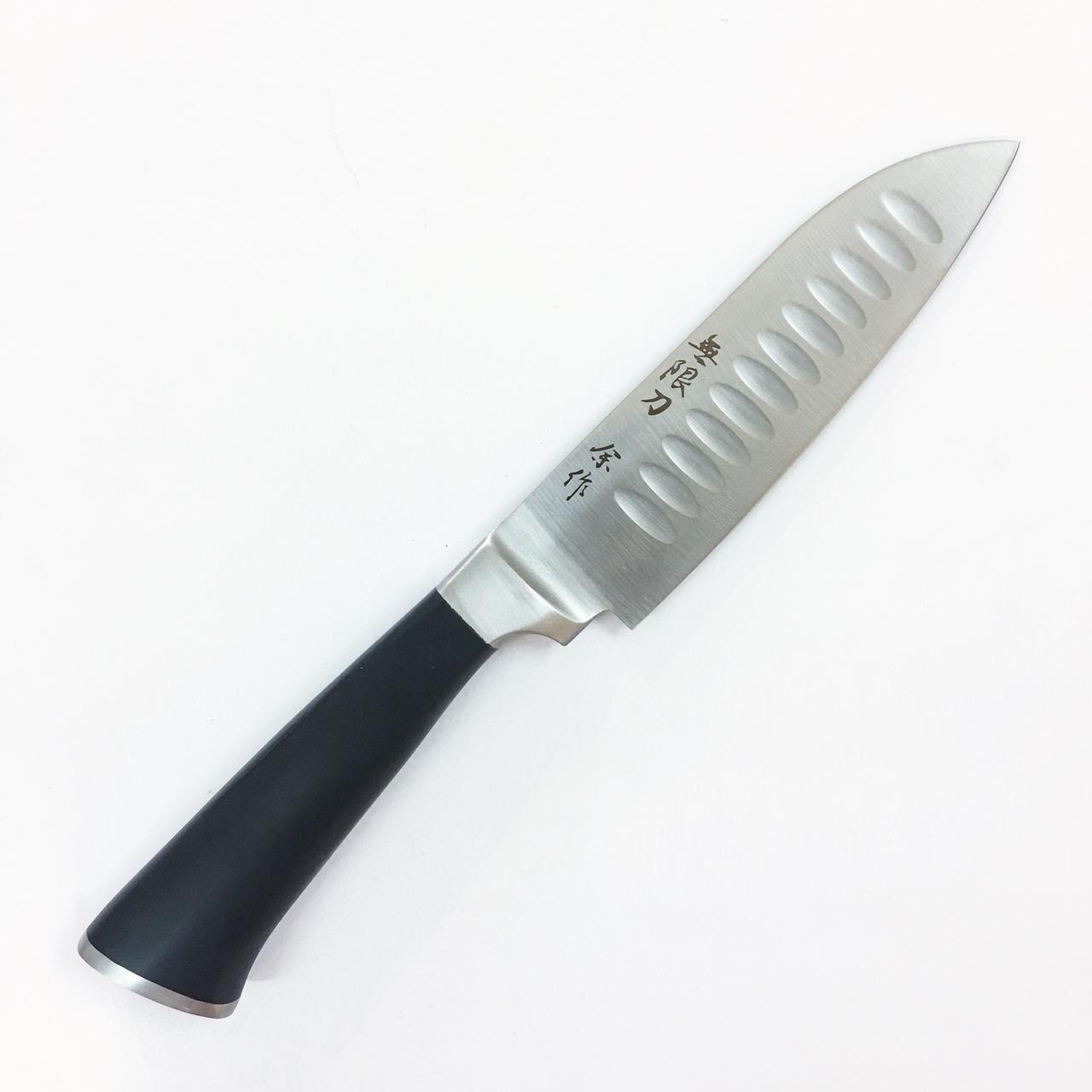 Dao bếp nhật bản 13.5cm lưỡi thép không gỉ, cán nhựa abs cao cấp dao-w