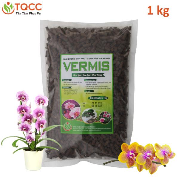 [HCM]Phân viên trùn quế cho địa lan Vermis-land tan nhanh (1kg)