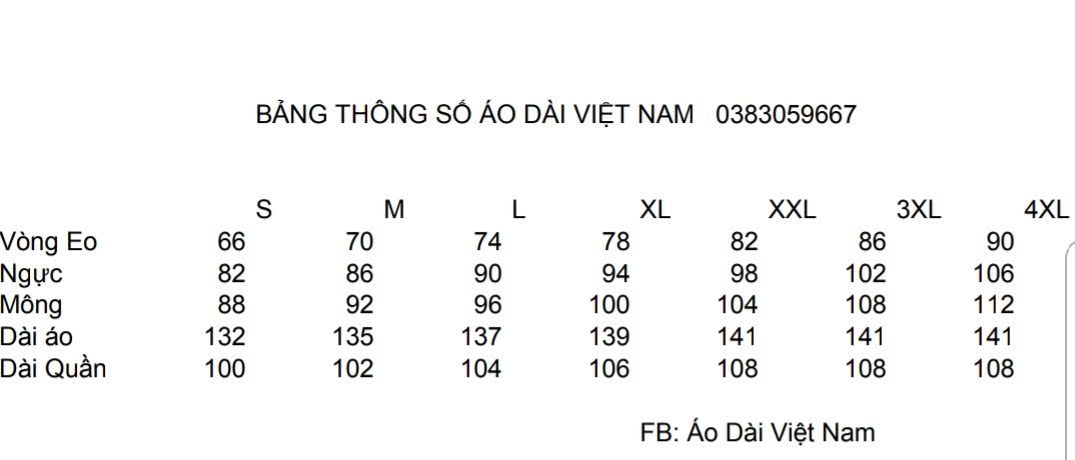 Bộ Áo Dài Phối Tay