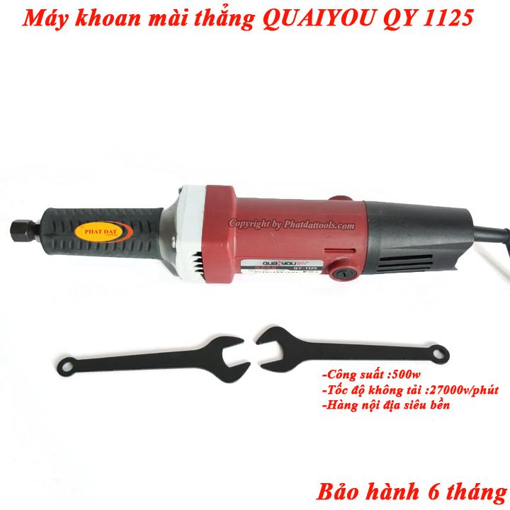 Máy Mài Khuôn QUAIYOU QY1125-Máy Khoan Thẳng QUAIYOU QY1125-Máy Mài Chai