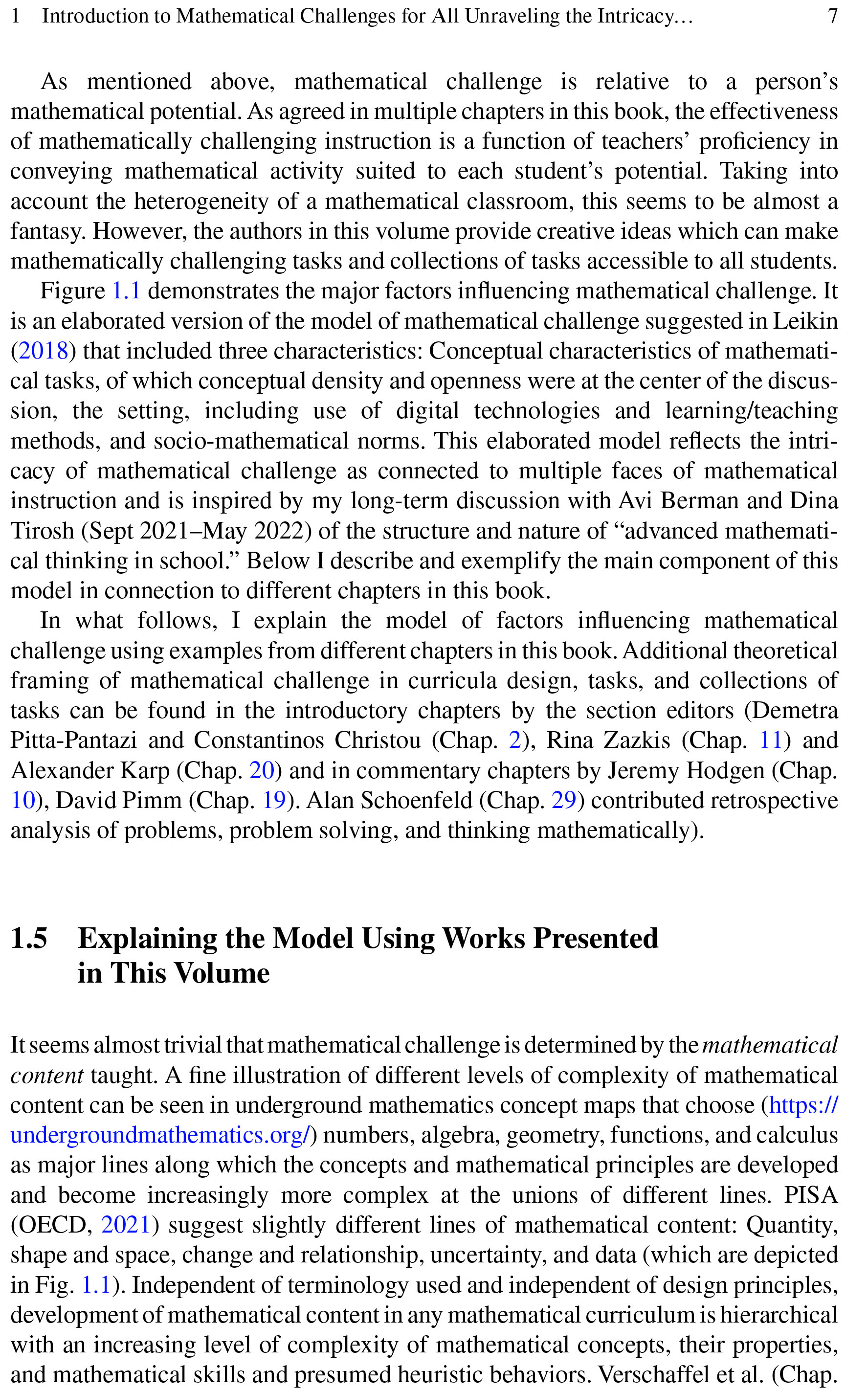 Sách Mathematical Challenges For All
