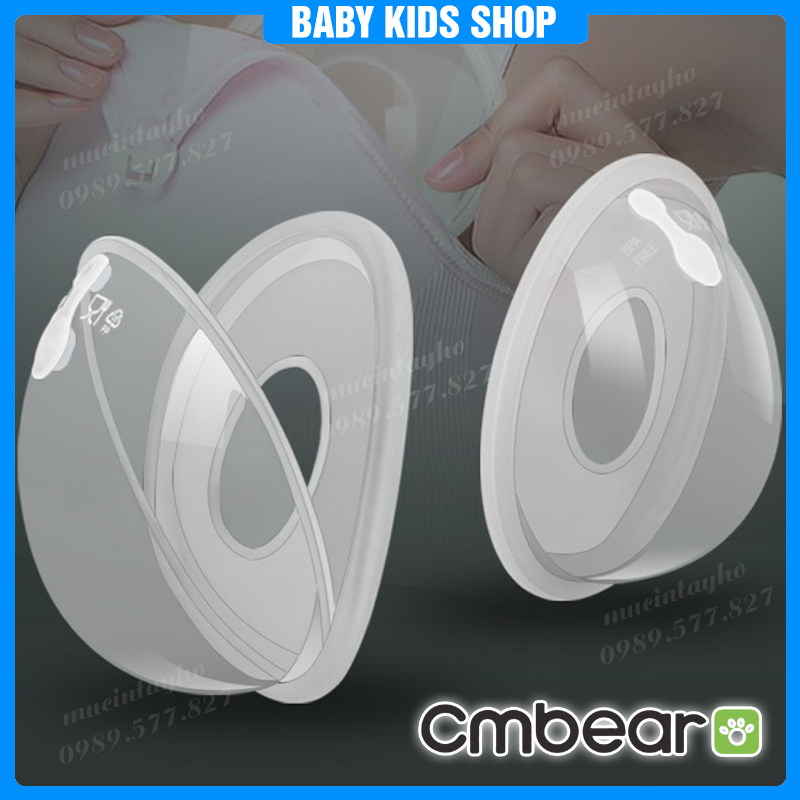 Phễu hứng sữa Cmbear Bộ 2 cup hứng sữa Cmbear an toàn tiện lợi