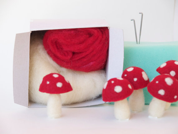 Len Chọc Nghệ Thuật Needle Felt