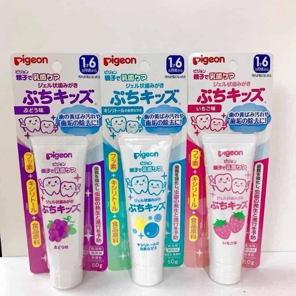 Kem đánh răng Pigeon cho bé từ 1-6 tuổi - 50g