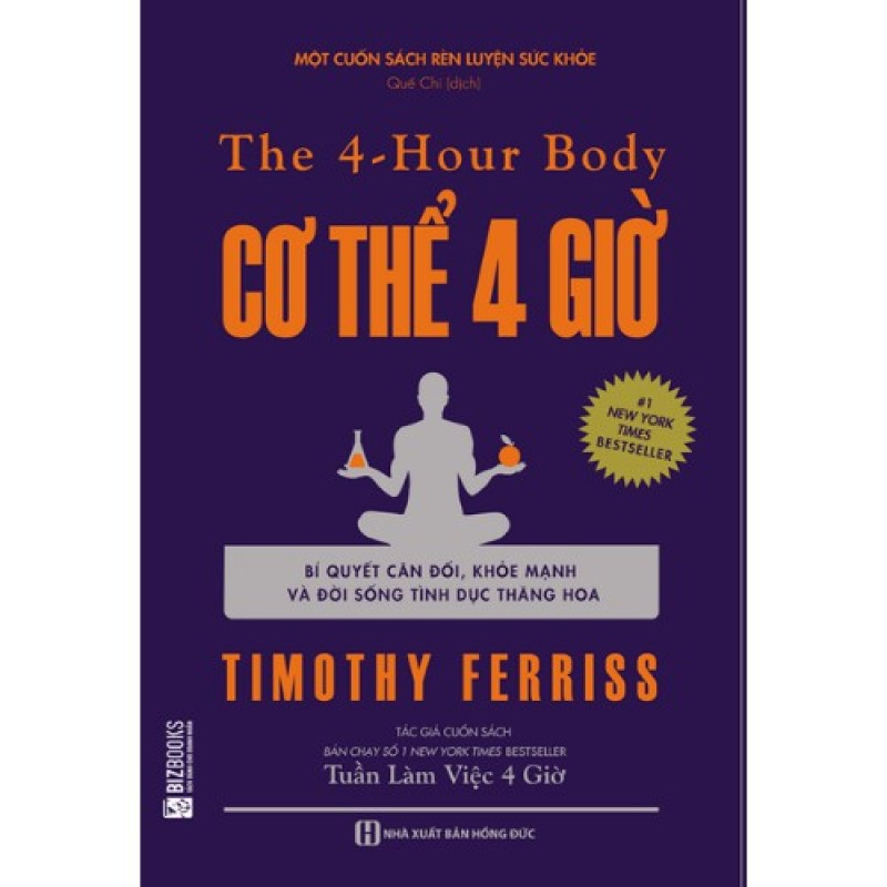 Sách - Cơ thể 4 giờ: Bí quyết cân đối khỏe mạnh và đời sống tình dục thăng hoa